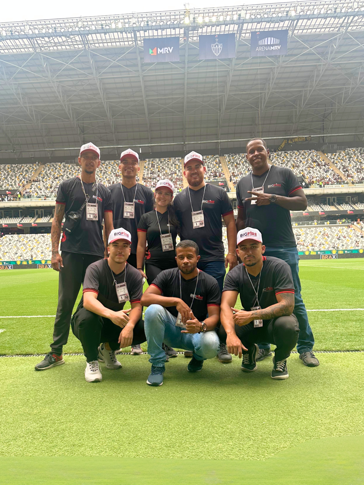 Equipe BH Fogos em Evento